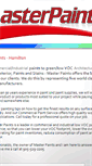 Mobile Screenshot of masterpaints.ca